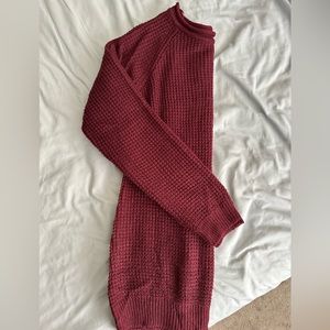 Women’s waffle knit sweater